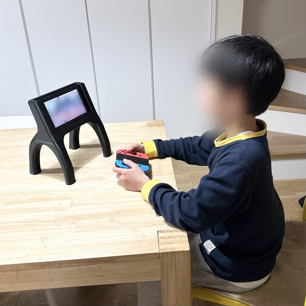 Switchスタンド使用例